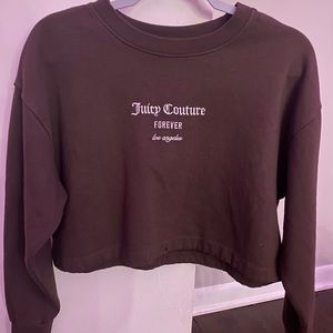 Fleece Juicy Couture Cropped
Pullover